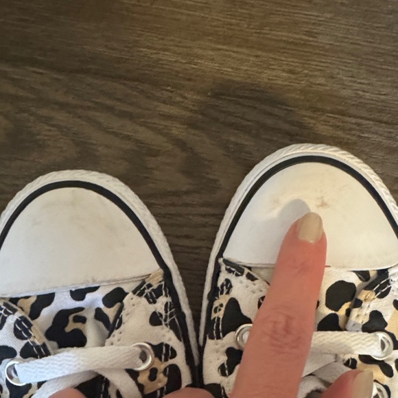Converse Animal Print Canvas Sneakers - Picture 5 of 5
